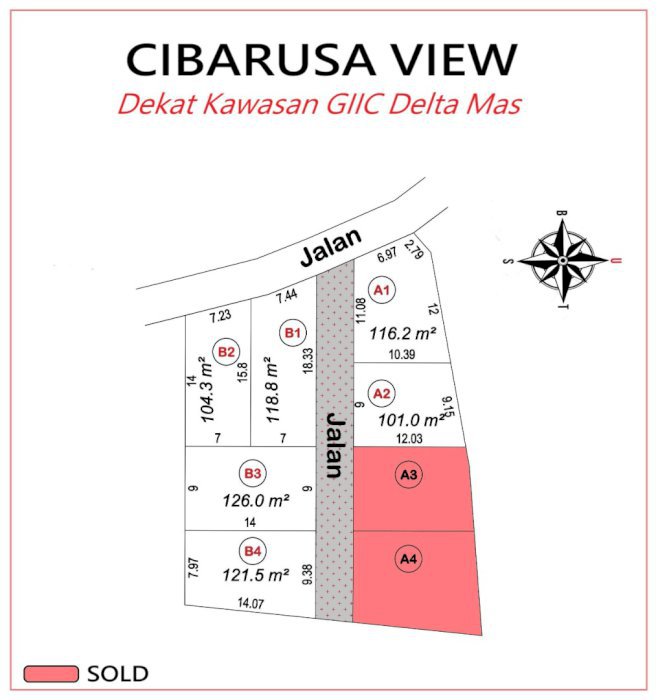 Cibarusah View Kavling Murah, Dekat ke Tol Japek 2 & Kawasan Industri