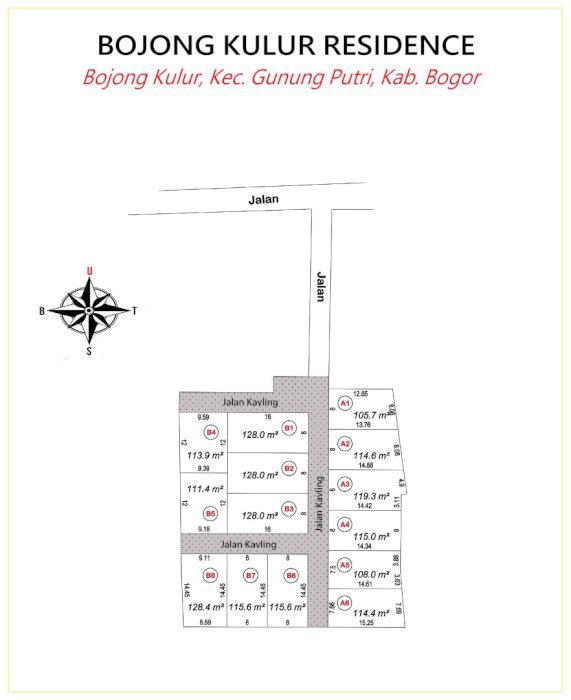 Kavling Bojong Kulur Residence, Lokasi Dekat Tol Jatiasih