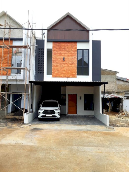 Dijual perumahan cluster bangunan baru di pusat kota jakarta timur