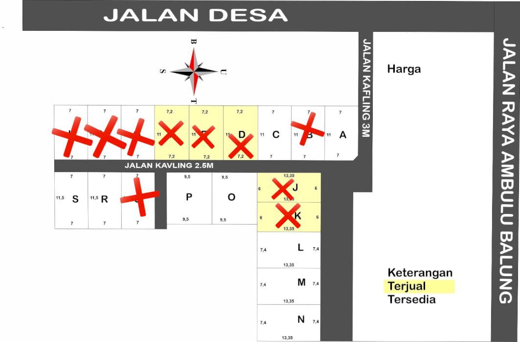 kavling tanjung rejo Wuluhan