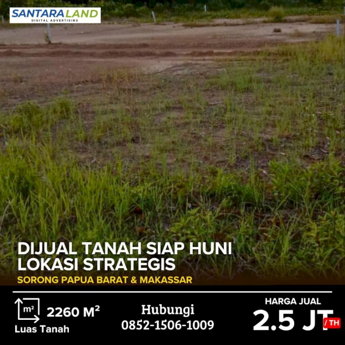 Dijual Tanah Siap Huni - Lokasi Strategis