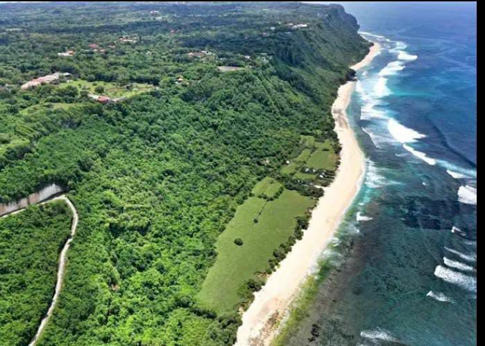 Dikontrakkan Tanah Los tebing sunset view