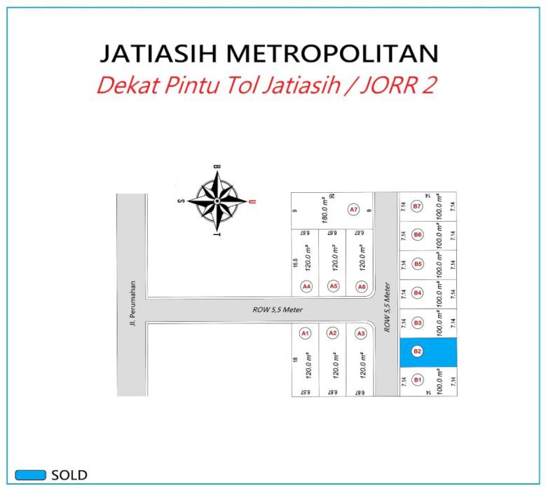 Investasi Kavling Jatiasih Dekat Tol JORR & Bekasi City