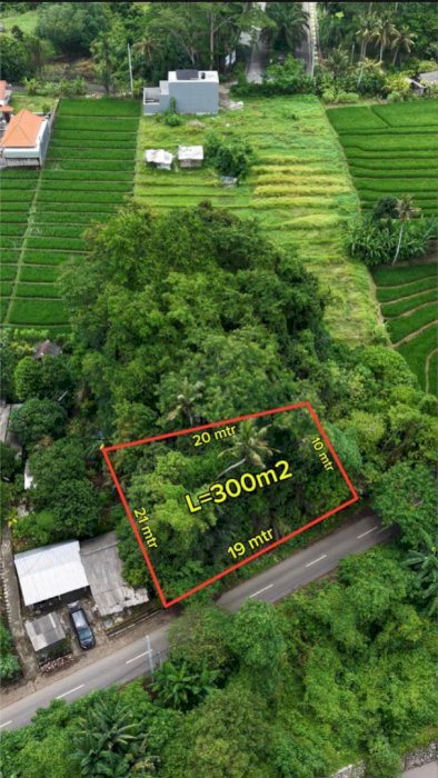 Di Jual Tanah Strategis Pinggir Jl. Utama Pantai Nyanyi