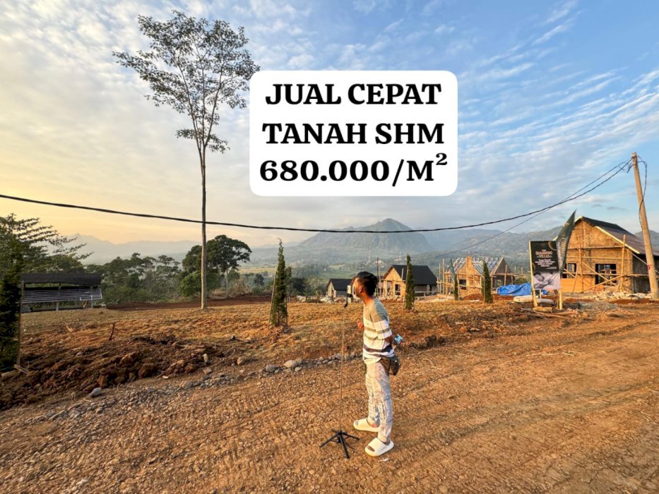 Jual tanah murah 68 juta/100m include SHM