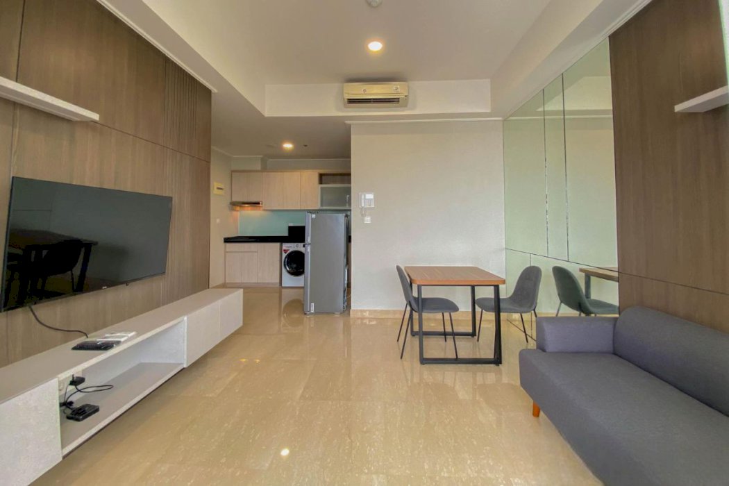 For Rent Apartemen Menteng Park Type 2 Bedrooms Full Furnished (0146)