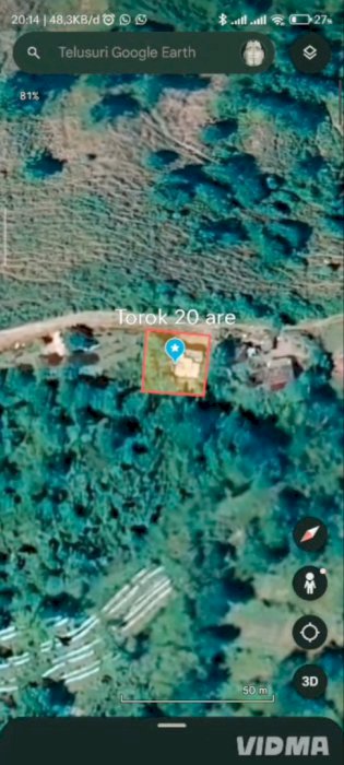 Land for sale Full View 20 are Di Torok