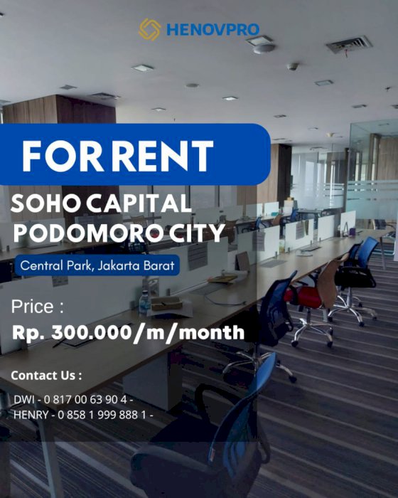 Soho Capital Office Space For Rent Middle Floor