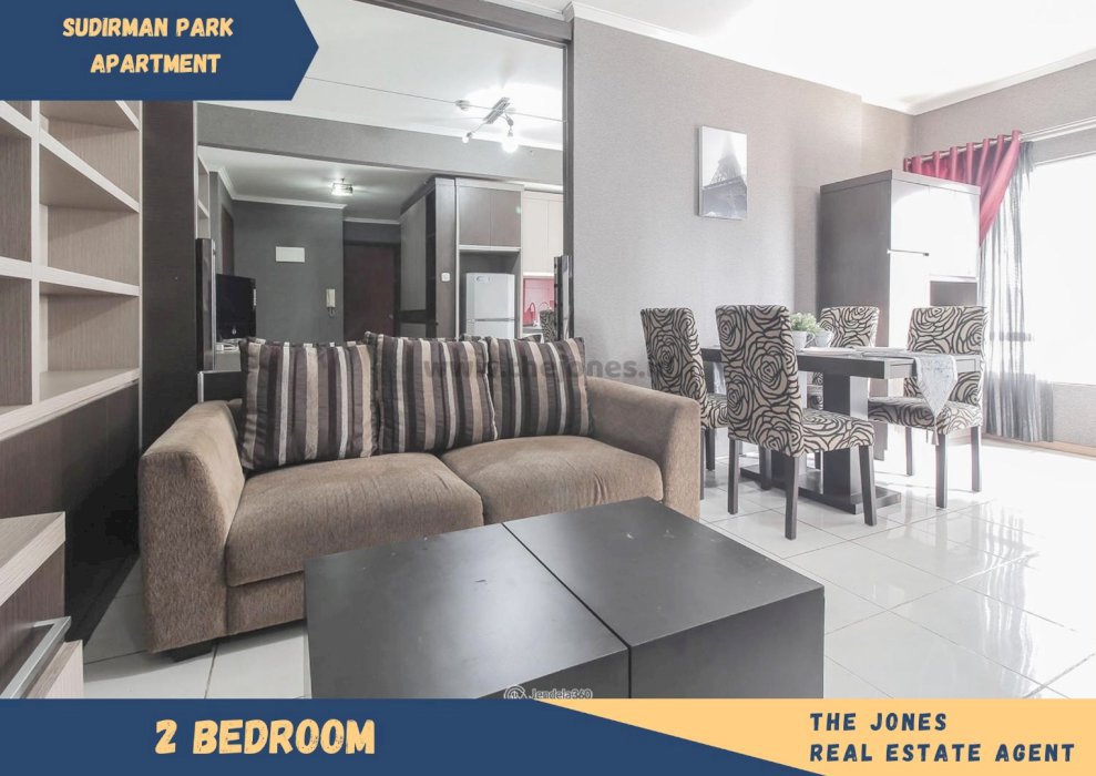 Sewa Apartemen Sudirman Park 2 Bedroom Fully Furnished (0177)