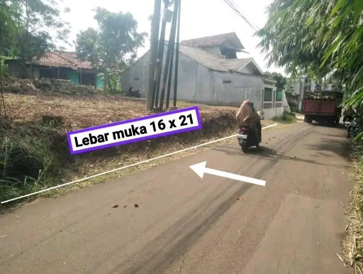 Dijual tanah nempel jaln kabupaten