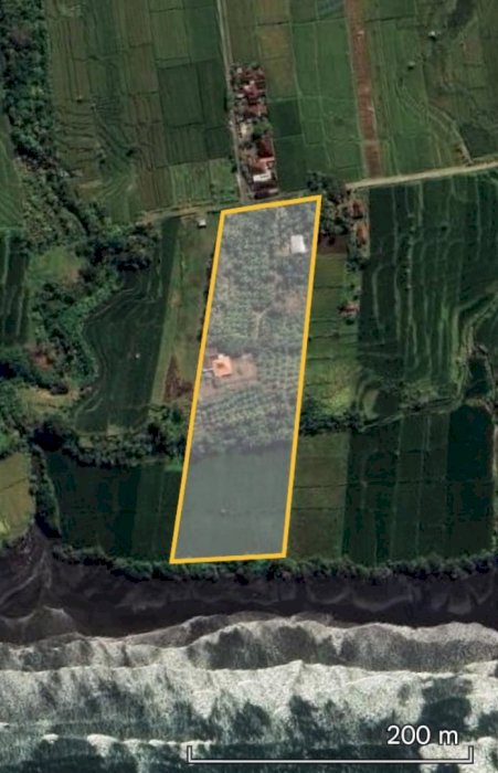 Los pantai Yeh Embang Jembrana (170jp) bali jln akomondasi wisata