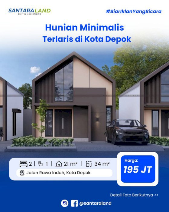Hunian Minimalis Terlaris di Kota Depok