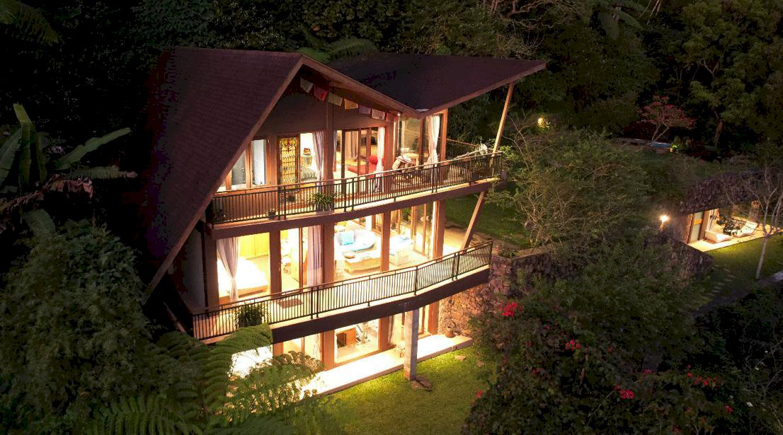 Di jual villa siap huni badegul bali