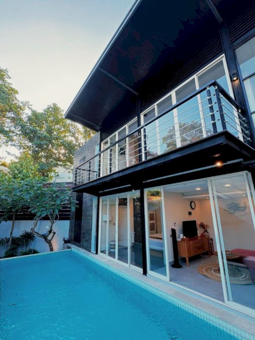 Di Jual villa modern siap huni