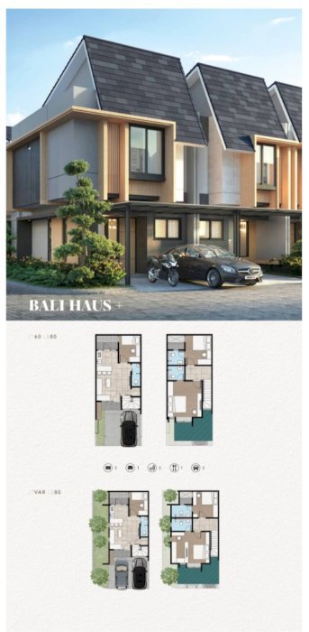 Rumah 2 lantai View Danau , Cukup Bayar 5 Juta aja