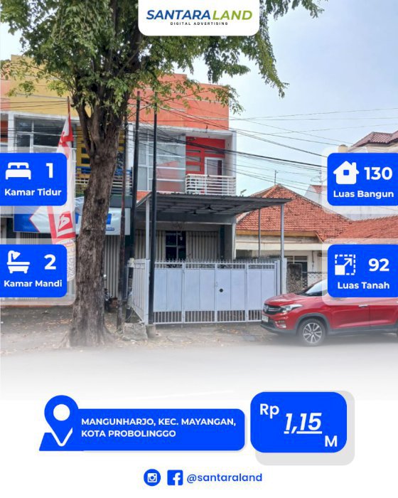 DIJUAL CEPAT - RUKO MURAH Lokasi Strategis