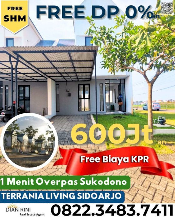 Dijual Rumah Baru Siap Huni  Terrania Living Sidoarjo