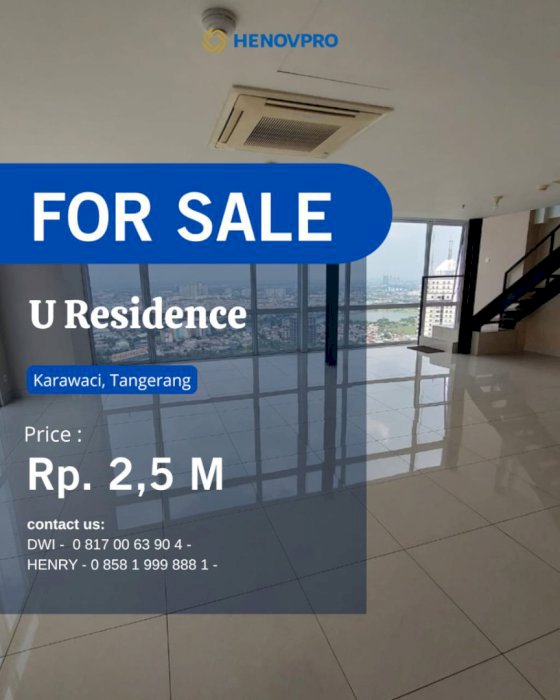 Office Space Bizloft U Residence Hoek Karawaci Best View