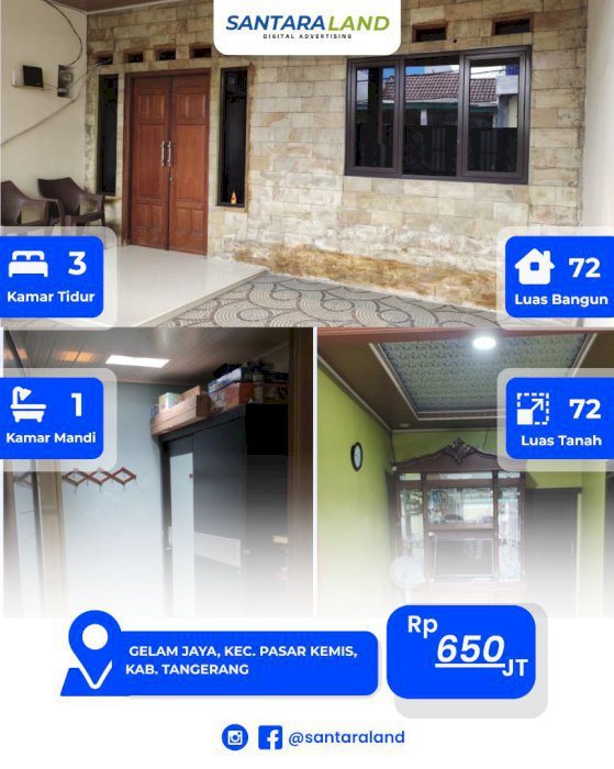 Jual Cepat Rumah di Perum Permata Tangerang – Harga Terjangkau