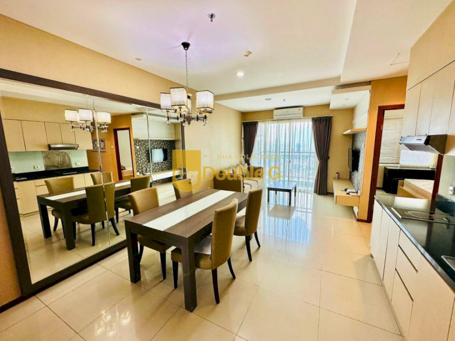 For Rent Apartemen Thamrin Residence 3+1 Bedroom Full Furnished (0437)
