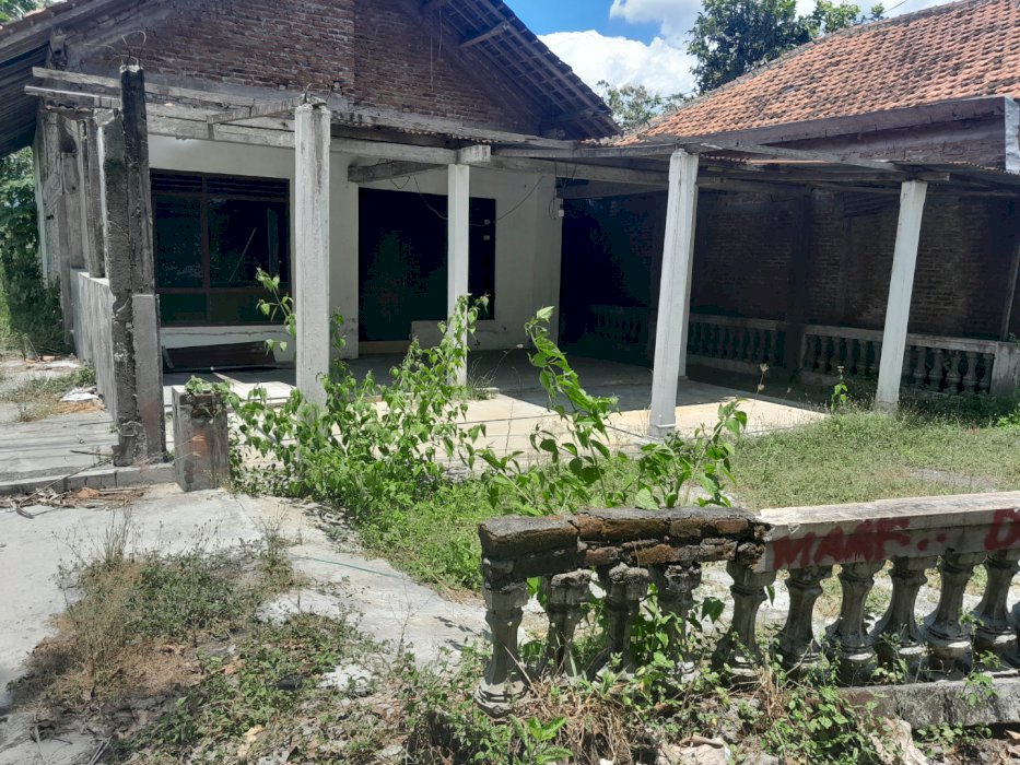 Dijual tanah pekarangan LD 20 mtr di Jln Samas km 18
