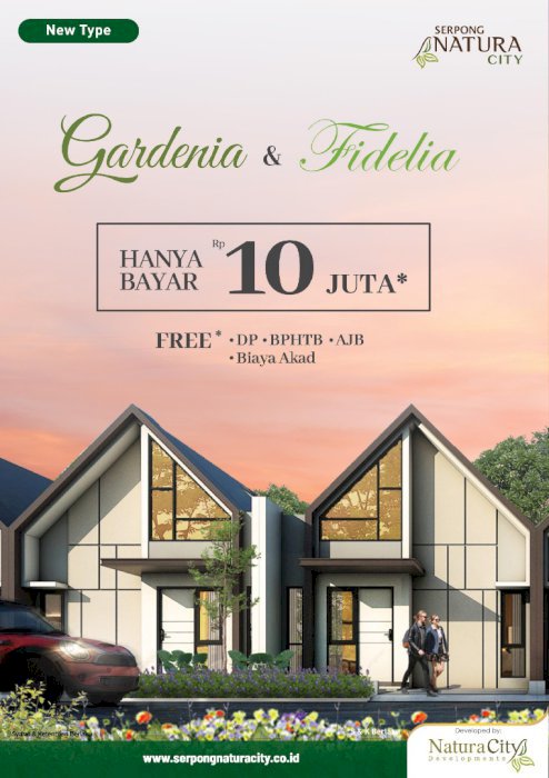 Hidup nyaman di Natura City Serpong — rumah idaman & lingkungan asri