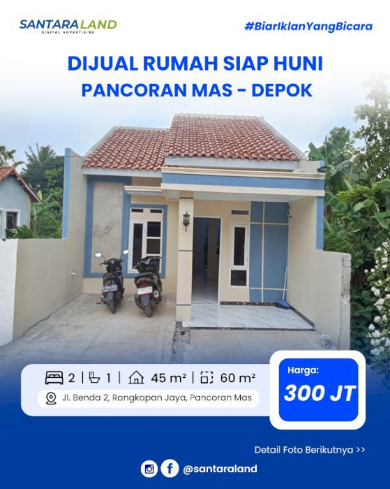 Jual Rumah Ready Siap Huni – Cash Only (No KPR)