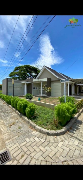 Rumah luas impian dikota tegal free kanopi+smartlock