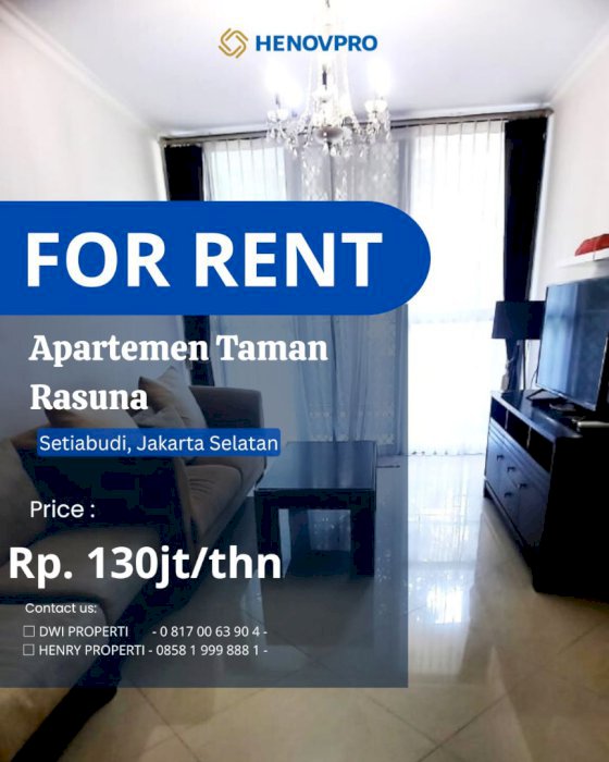 For Rent Apartment TAMAN RASUNA Mid Floor and Best View