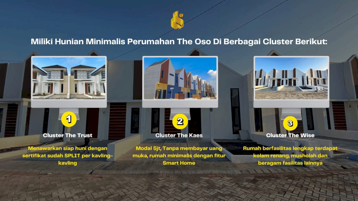 Perumahan Siap Huni Lokasi Strategis Oso Waru Sidoarjo