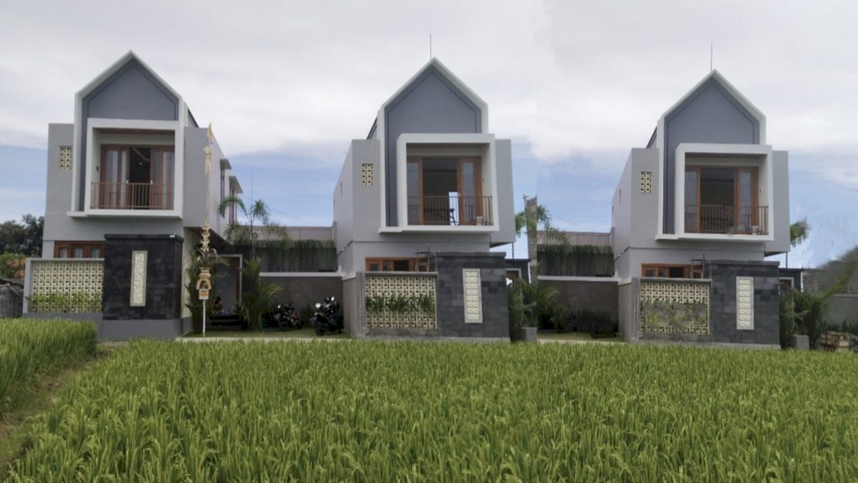 Dijual: 3 Unit Villa Baru di Ubud, Bali