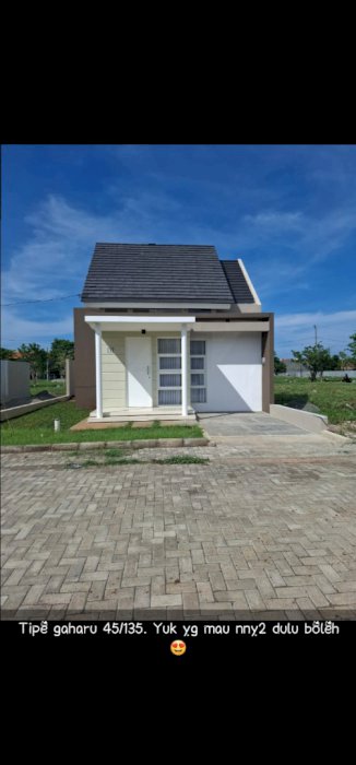 Beli rumah gratis kanopi+smartlock