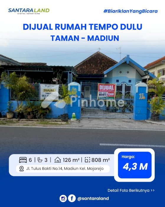 DIJUAL RUMAH SECOND NUANSA TEMPO DULU