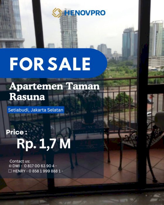 Best Unit Taman Rasuna Unit 3+1BR Best City View
