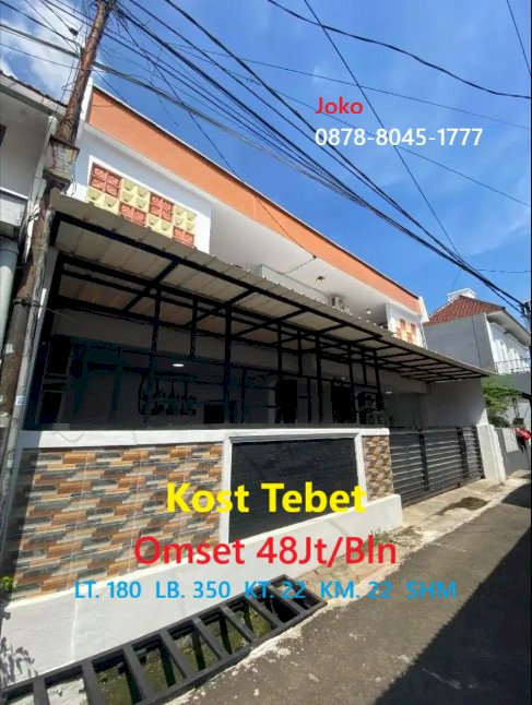 Kost Exclusive 22 Kamar PENUH Omset 48 Jt/Bln di Tebet, Jakarta