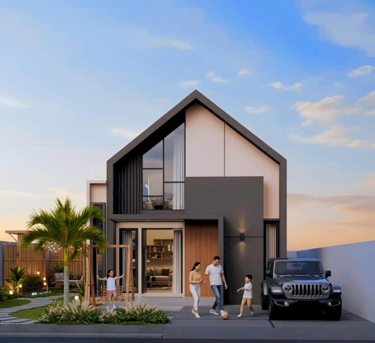 Di jual rumah lokasi strategis  Cibarusah Bekasi