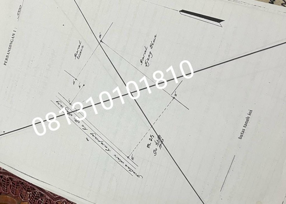 Dijual Tanah dipinggir jalan raya parung panjang