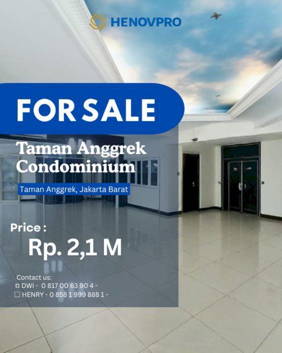 Harga Terbaik Taman Anggrek Condo 3+1BR Spesial Price