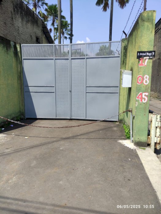 Dijual Gudang luas & kokoh siap pakai di JL. BiHBul Raya III No. 93