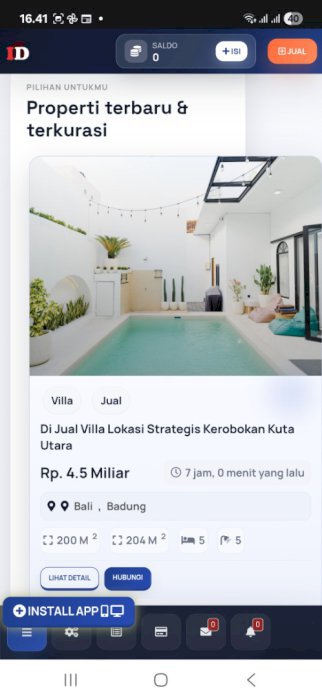 rumah lokasi startegis siap huni di cipanas, puncak bogor