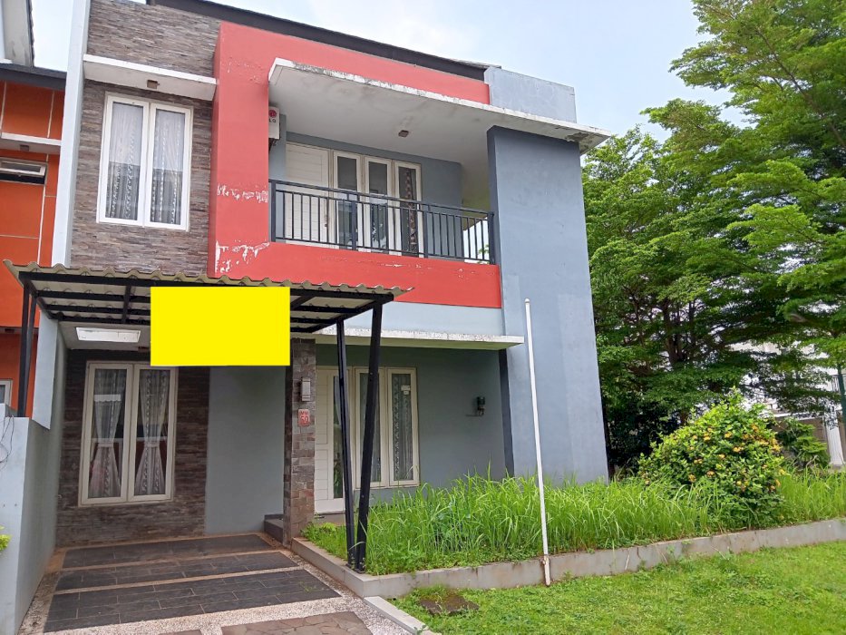 dijual rumah di mega mansion cluster mega residence