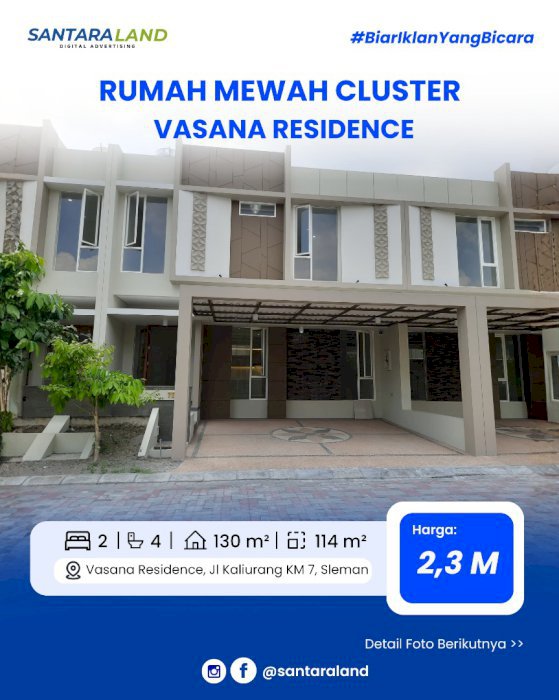 READY UNIT – Rumah Mewah Cluster + PPN DTP + BONUS MOTOR NMAX