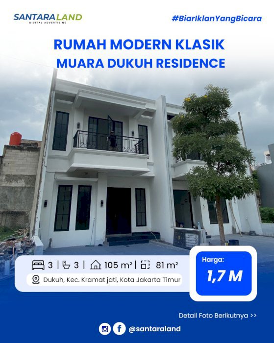 Rumah Impian di Muara Dukuh Residence