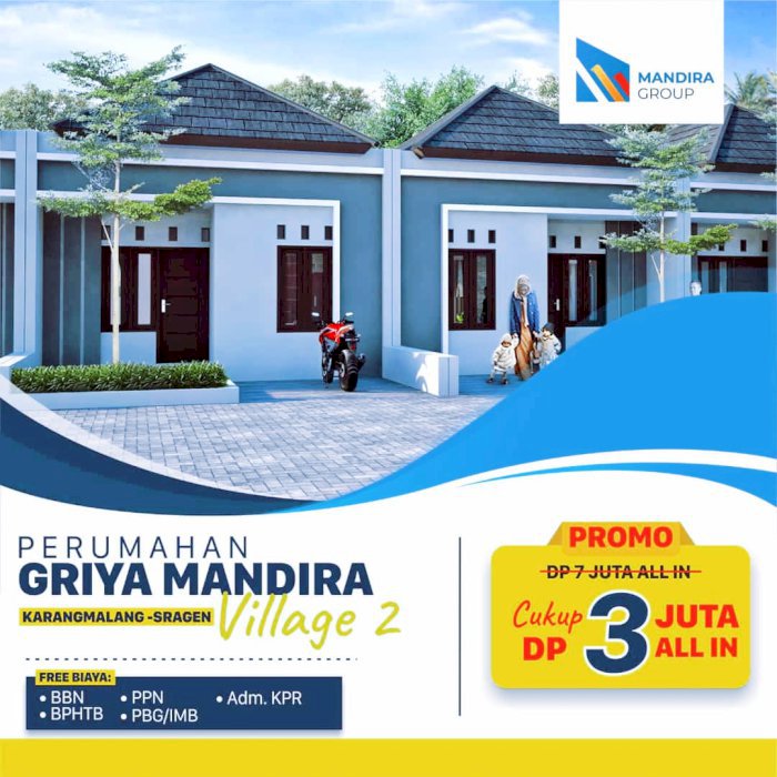 perumahan subsidi murah area karangmalang