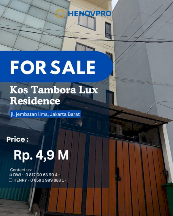 *DIJUAL CEPAT KOST dg ROI TERTINGGI 11% di Jakbar*
