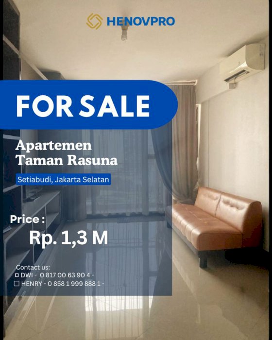 DIJUAL CEPAT  Apartemen Taman Rasuna Unit 3+1BR Best City View