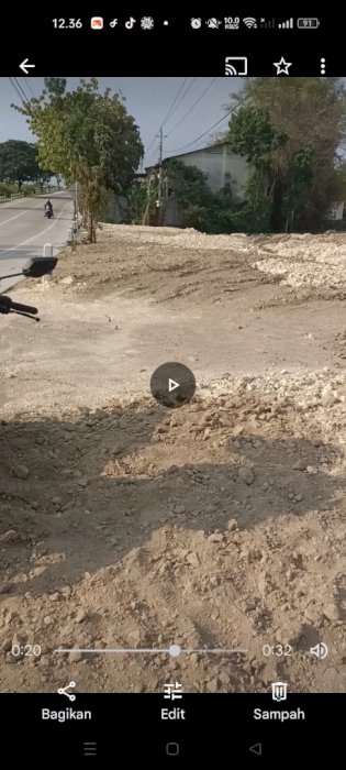 Di jual tanah  di salam gemolong