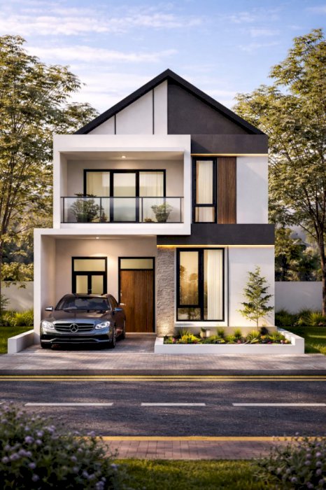 Rumah 2 lantai dijln lapangan tembak Arundina cibubur Jakarta tiur