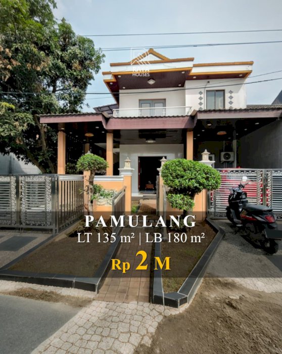 Posisi hook 2 lantai siap huni bagus dan terawat  pamulang tangerang