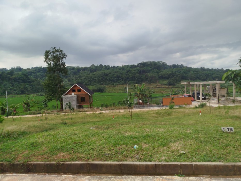 Tanah kavling aman tidak longsor atau banjir fasilitas siap bangun